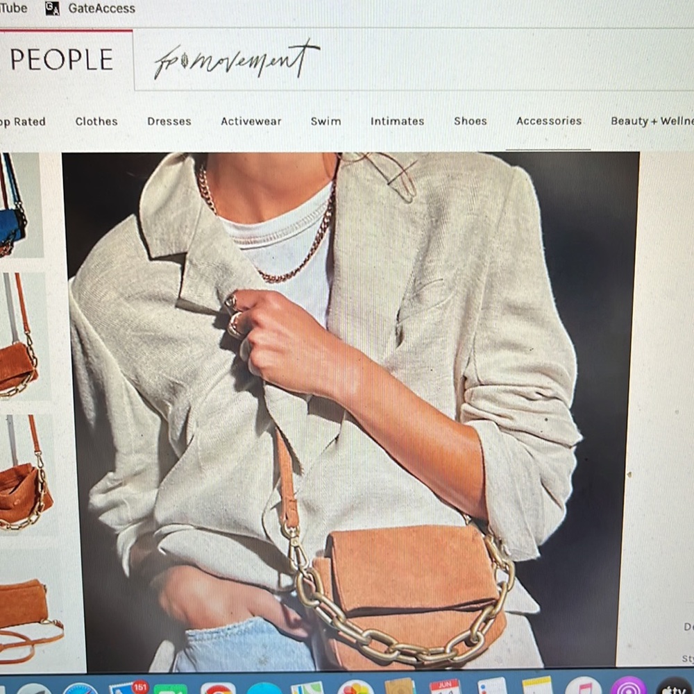 Charlie Chain Crossbody by Free People - Picture 5 of 5